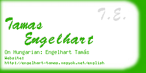 tamas engelhart business card